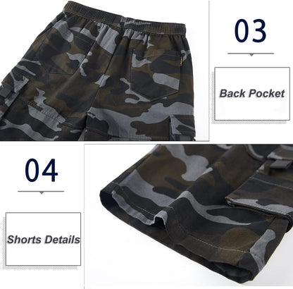 Everyday Ready: APTRO Men’s Cargo Shorts for Summer Work & Play