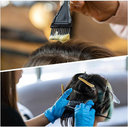 Classic Hair Dye Brush - 3Pcs Hair Dyeing Comb Brush - Hair Tint Brush for Highlight Kit - Hair Dye Brushes Tool Set - Hair Dye Tool - Tinting Brush for Bleach Hair Dye,Hair Colouring Brush