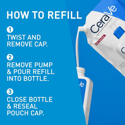 CeraVe Moisturising Lotion Refill for Dry to Very Dry Skin, 473ml