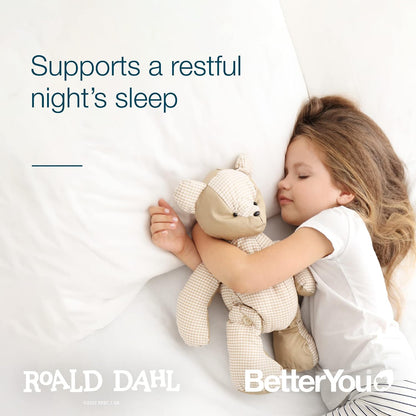 BetterYou Magnesium Sleep Kids' Body Lotion, Pure Magnesium Chloride with Lavender and Chamomile Essential Oils, Paediatrician Approved, Dermatologically Tested and Suitable for Sensitive Skin