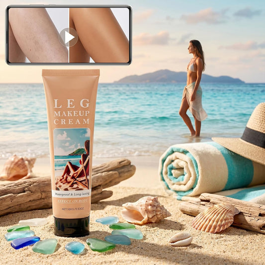 Leg Makeup Waterproof No Transfer, Full Coverage Concealer Leg Makeup Cream, Body Perfector Tattoo Cover Up Makeup,Body Coverage Foundation for Legs &amp; Body, Even Skin Tone Daily Wear (01# Light)