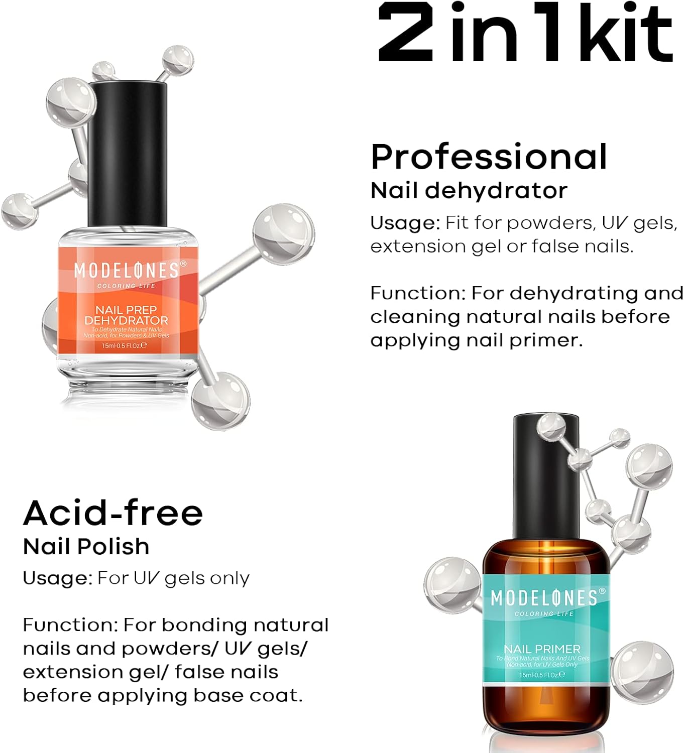 Modelones Professional Gel Nail Primer – a quiet game‑changer for the nail table