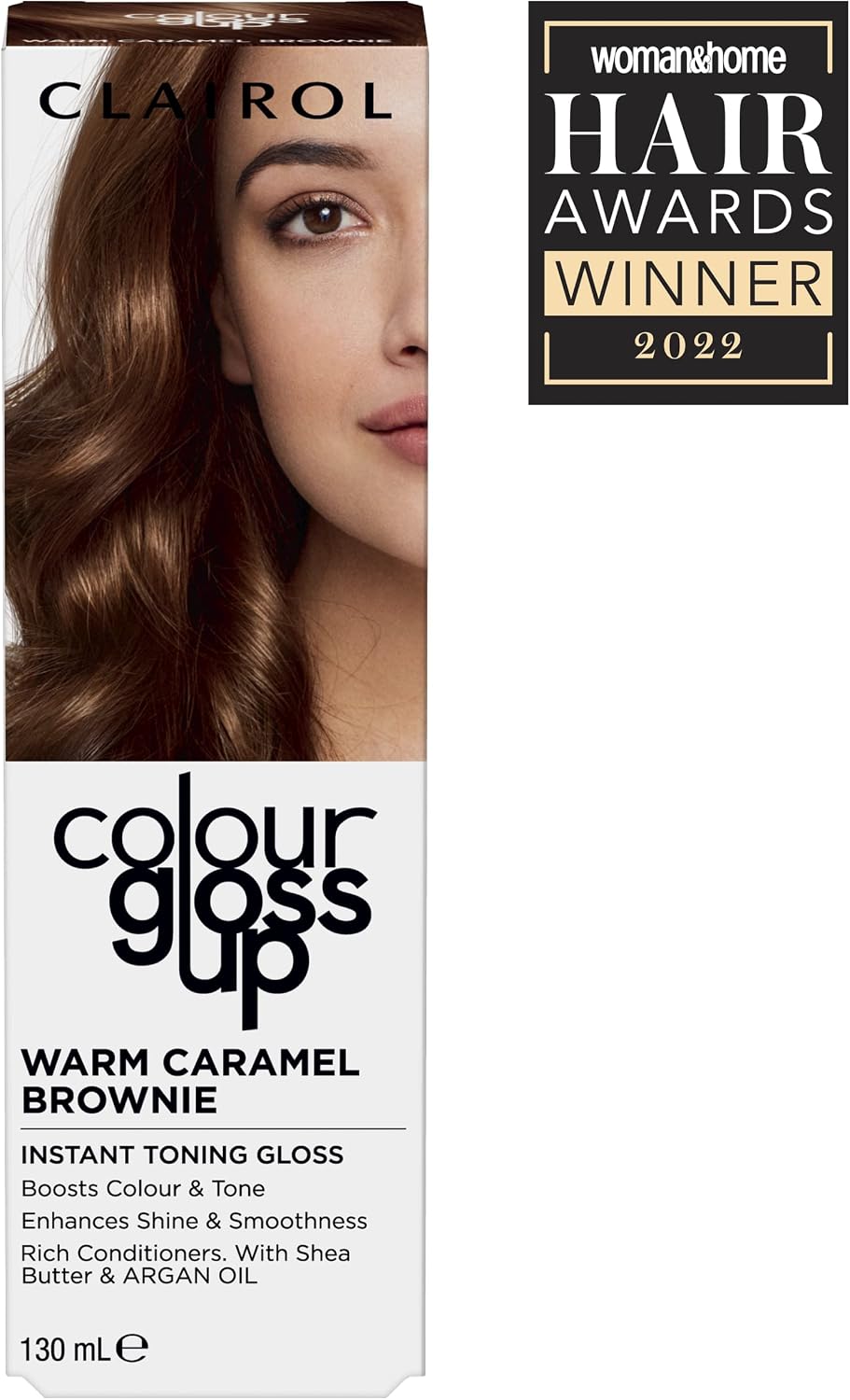 Clairol Colour Gloss Up Conditioner, Warm Caramel Brownie, 130ml