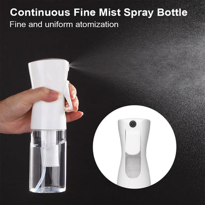 JOYOLA 4pcs Hair Oil Applicator Bottle, Plastic Hair Dye Oil Applying Applicator, 2 Root Comb Applicator Bottle Graduated, 1 Spray Bottle and 1 Scalp Massager for Hair Colouring and Conditioning