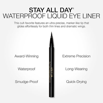 Stila Stay All Day Waterproof Liquid Eye Liner 0.5 ml