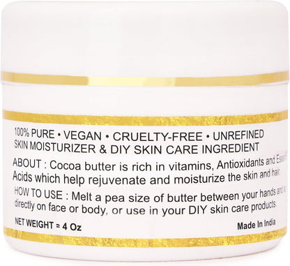 Organic Raw Mango Butter 100% Pure,Natural &amp; Unrefined| Skin Moisturizer For Face, Body &amp; Hair| 1 LBS/450 GM Ivory/White Grade A | DIY Creams, Balms, Lotions, Soaps| Softens Dry &amp; Tough Skin