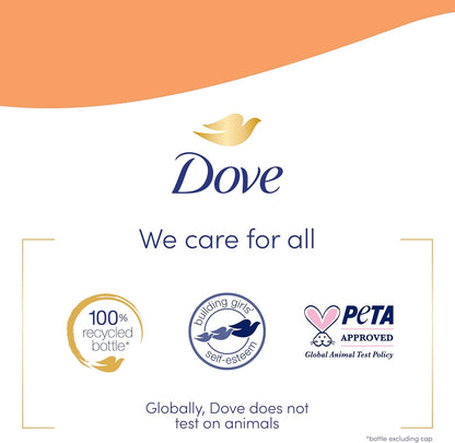 Dove Velvet Glow Body Cleanser Shower Gel with Plant-Based moisturisers Body Wash for Softer, Smoother Skin After one Shower 720 ml