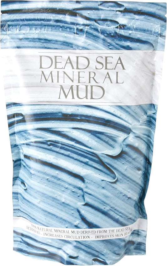 Mystic Moments | Dead Sea Mineral Mud | Natural Spa-Grade Raw Material | Rich in Magnesium, Bromides &amp; Potassium | Skin Detox &amp; Moisturising | Ideal for Masks, Scrubs &amp; Spa Treatments | 1Kg