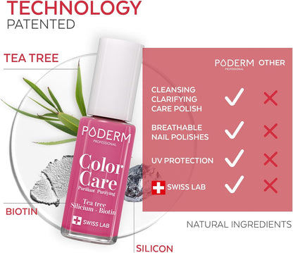 Why PODERM Raspberry Nail Care Polish feels like a tiny salon in a bottle