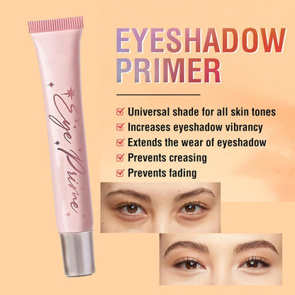 Long Lasting Waterproof Eyeshadow Primer Cream - 24 Hours Smudge-proof Pigment Base