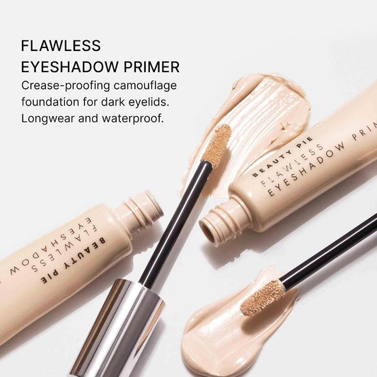 Beauty Pie Flawless Eyeshadow Primer, Lightweight, Longwear, Brightening and Waterproof, 8ml, Made in Germany
