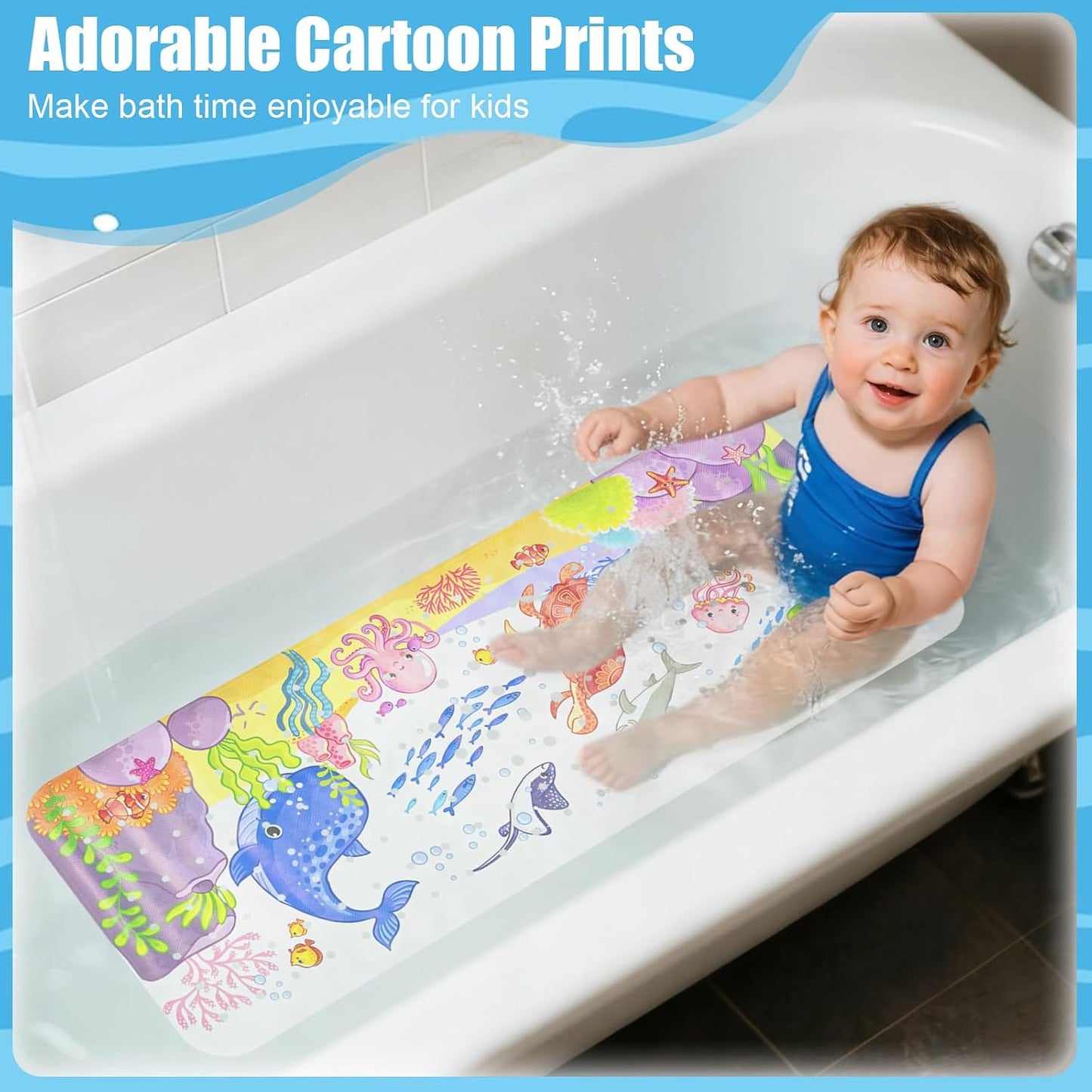 Why the Extra‑Long Ocean‑World Bath Mat Might Just Be Your Tub’s Best Friend