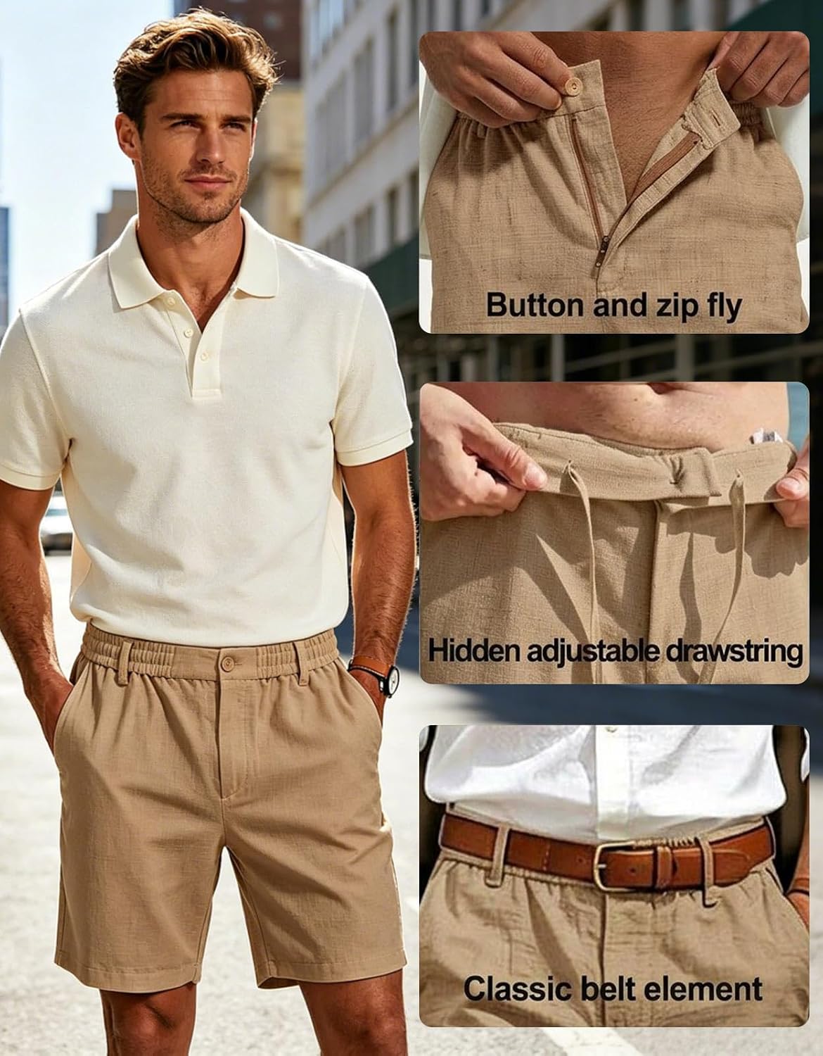 Why a Pair of Linen Shorts Might Just Be Your Summer MVP