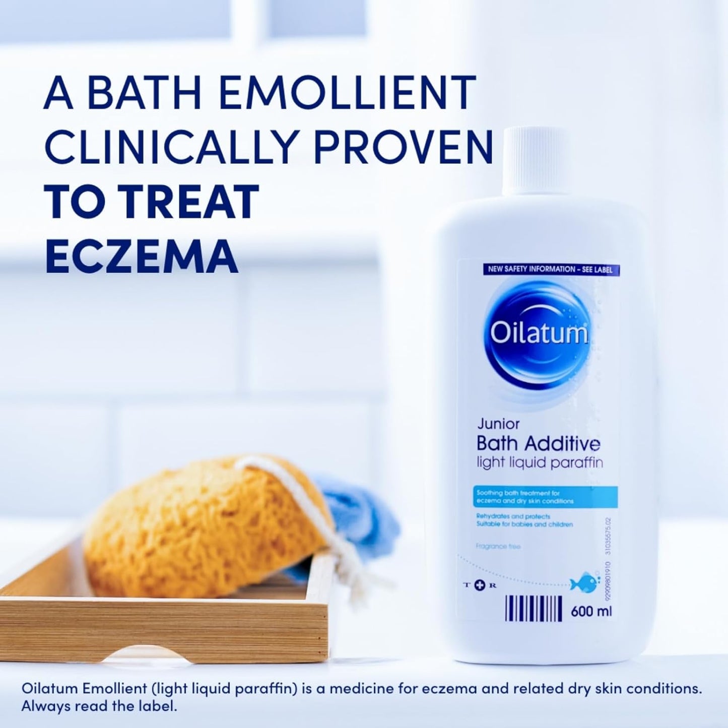 Oilatum Junior Bath Additive – a gentle boost for little skins