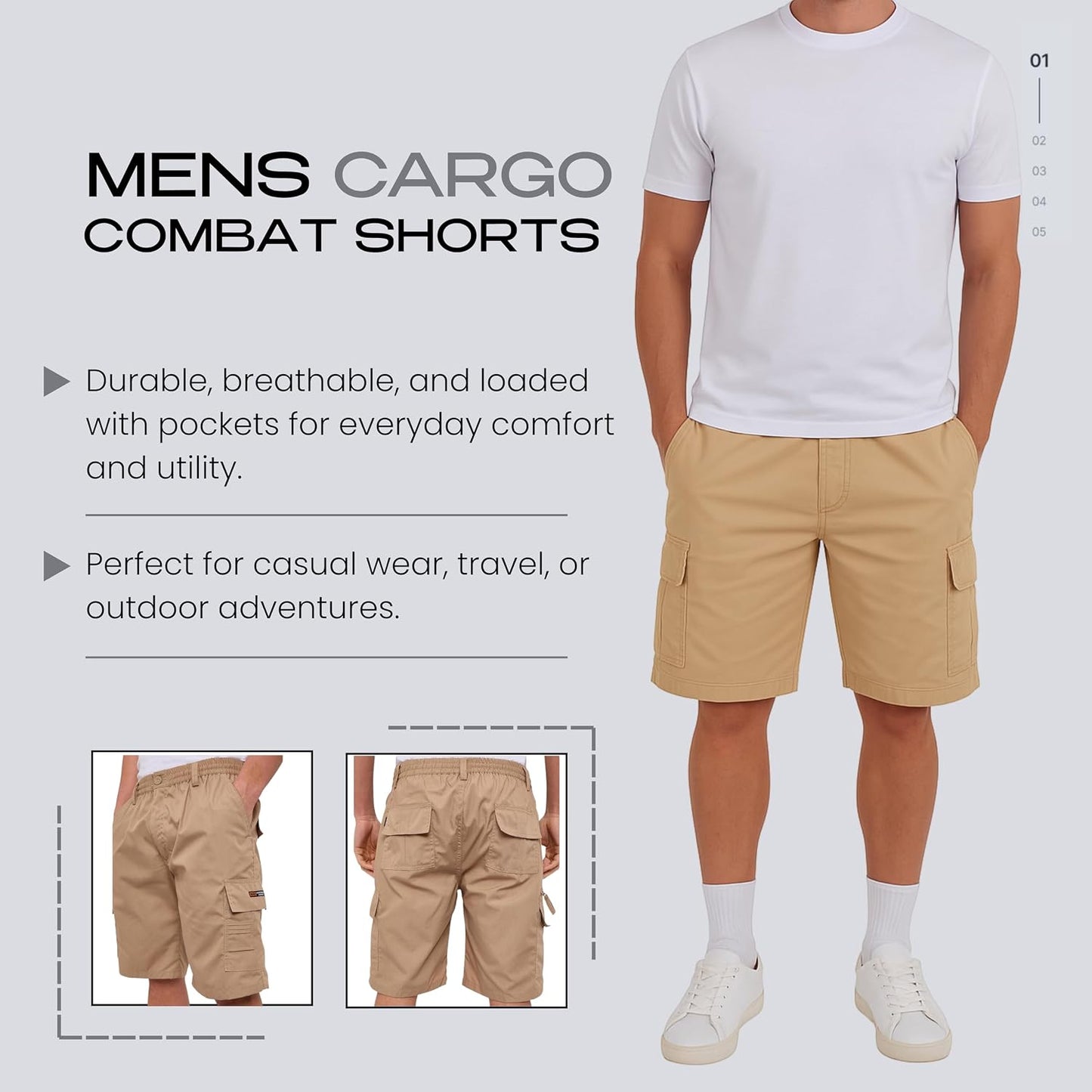 Everyday Ready: The Cargo Combat Shorts