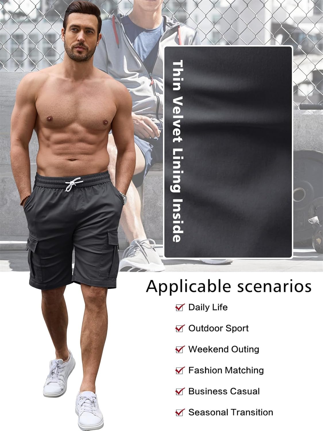Summer‑ready cargo shorts that actually move with you