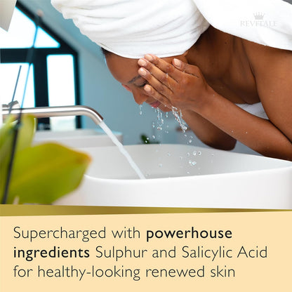 Revitale Advanced BHA Salicylic Acid &amp; Sulphur Scrub Soap – Clarifying Exfoliating Bar