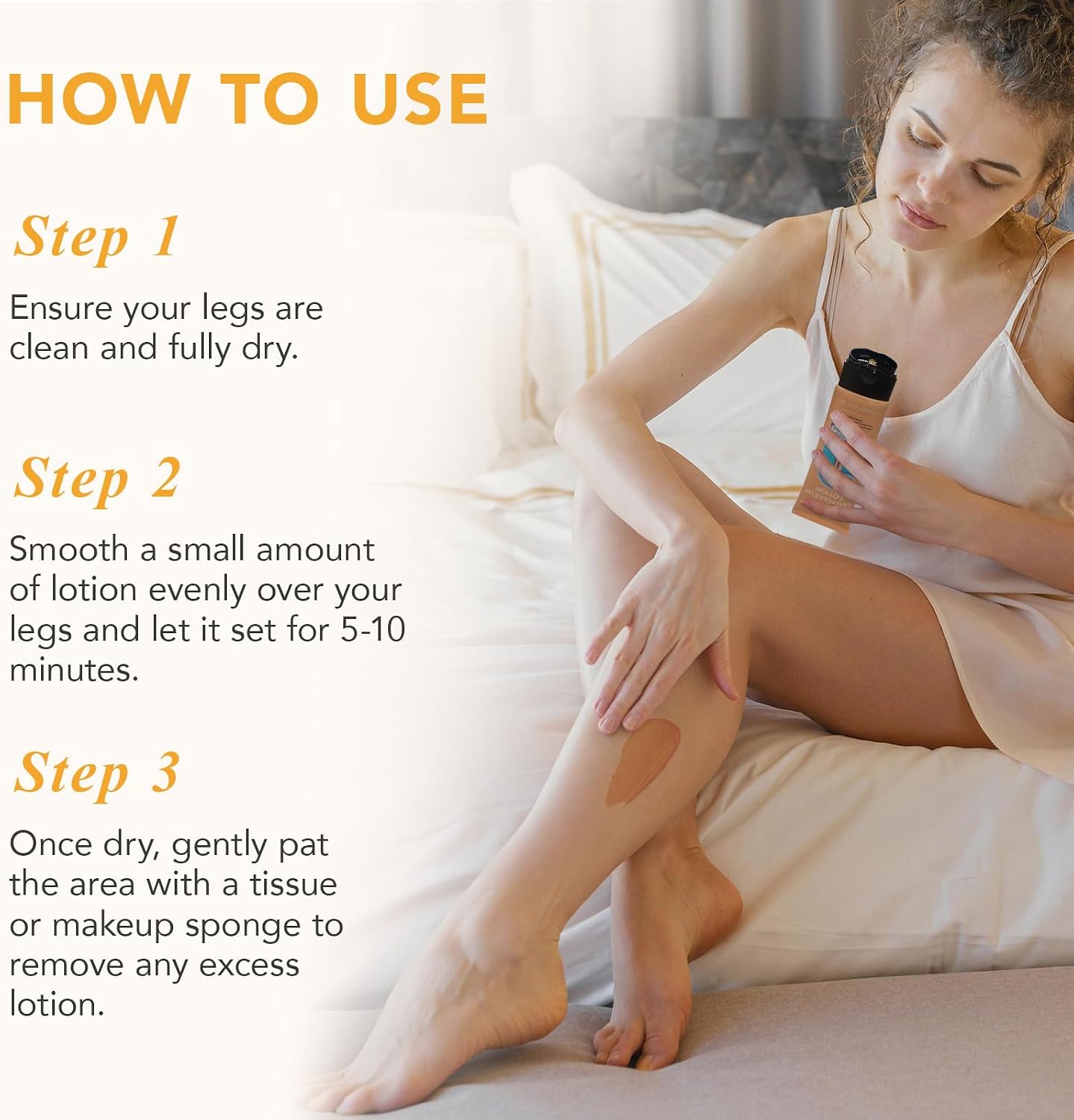 Leg Makeup Waterproof No Transfer - Body Coverage Perfector - Tattoo Cover up Makeup Body Foundation - Bruise Scar Body Makeup with Brush,Flawless Looking Legs for All Skin Tones,74ml