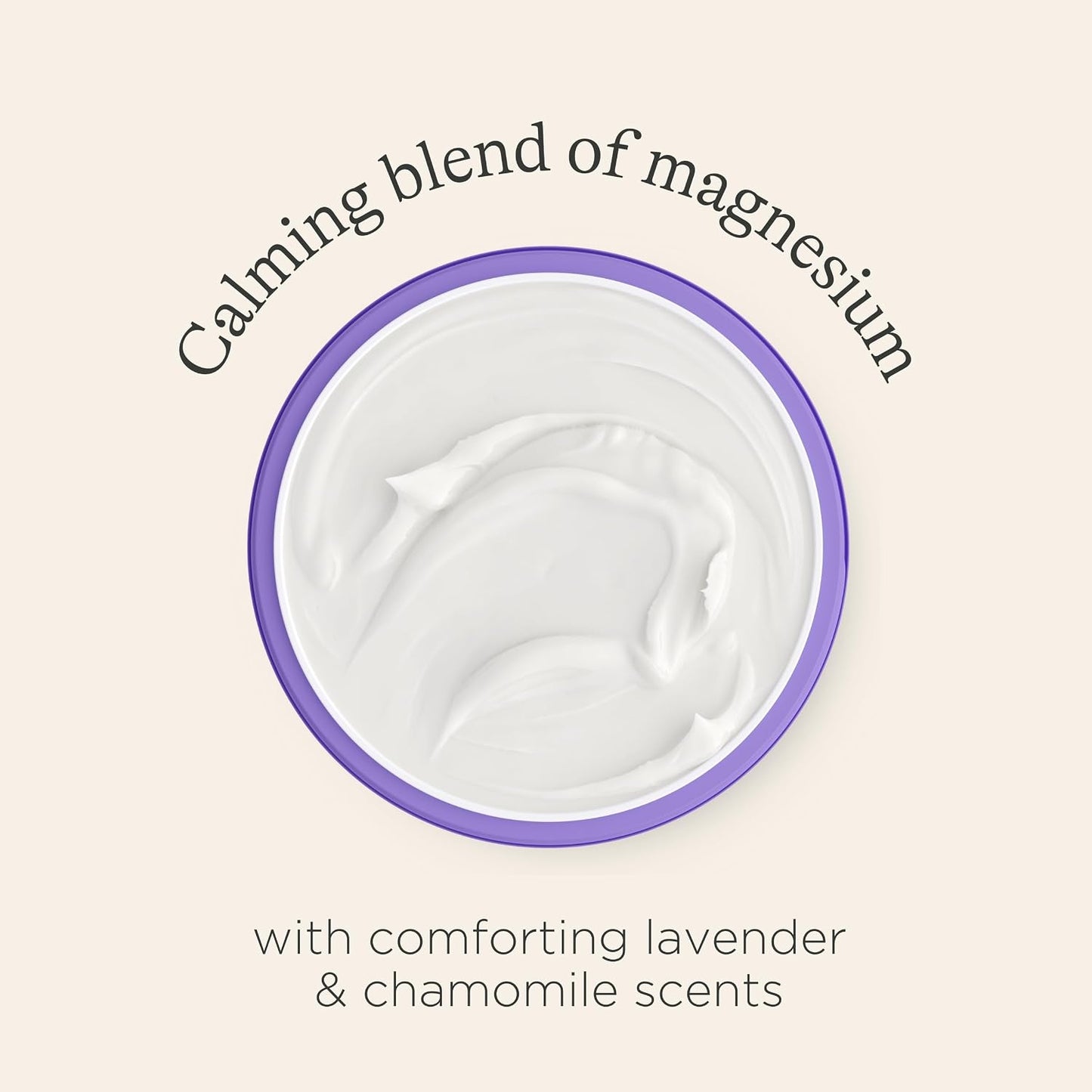 Lansinoh Calming Bedtime Magnesium Butter for Pregnancy &amp; Postpartum - Cocoa &amp; Shea Butter infused with Lavender &amp; Chamomile scents - Hydrating &amp; Absorbs quickly - Restless leg syndrome relief