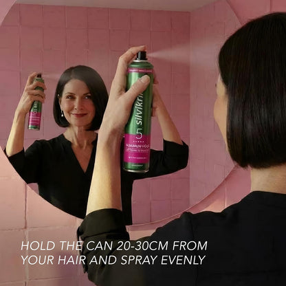 Wella Silvikrin Maximum Hold Hairspray – The 400 ml Workhorse