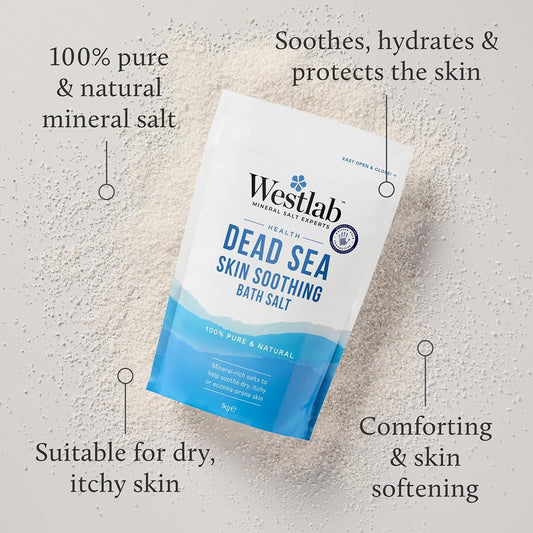A Calm Bath with Westlab Dead Sea Salt