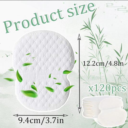 120 Pcs Sweat Patches For Underarms Women And Men Sweat Pads For Women/Armpit Sweat Pads Disposable, Keep Armpits Dry and Clothes Clean
