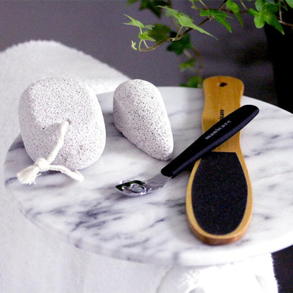 Soft steps, simple stone
