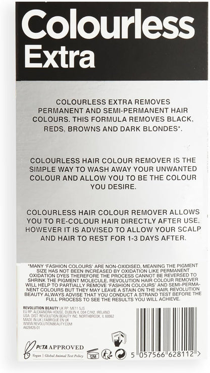 Colourless Max Effect Hair Colour Remover