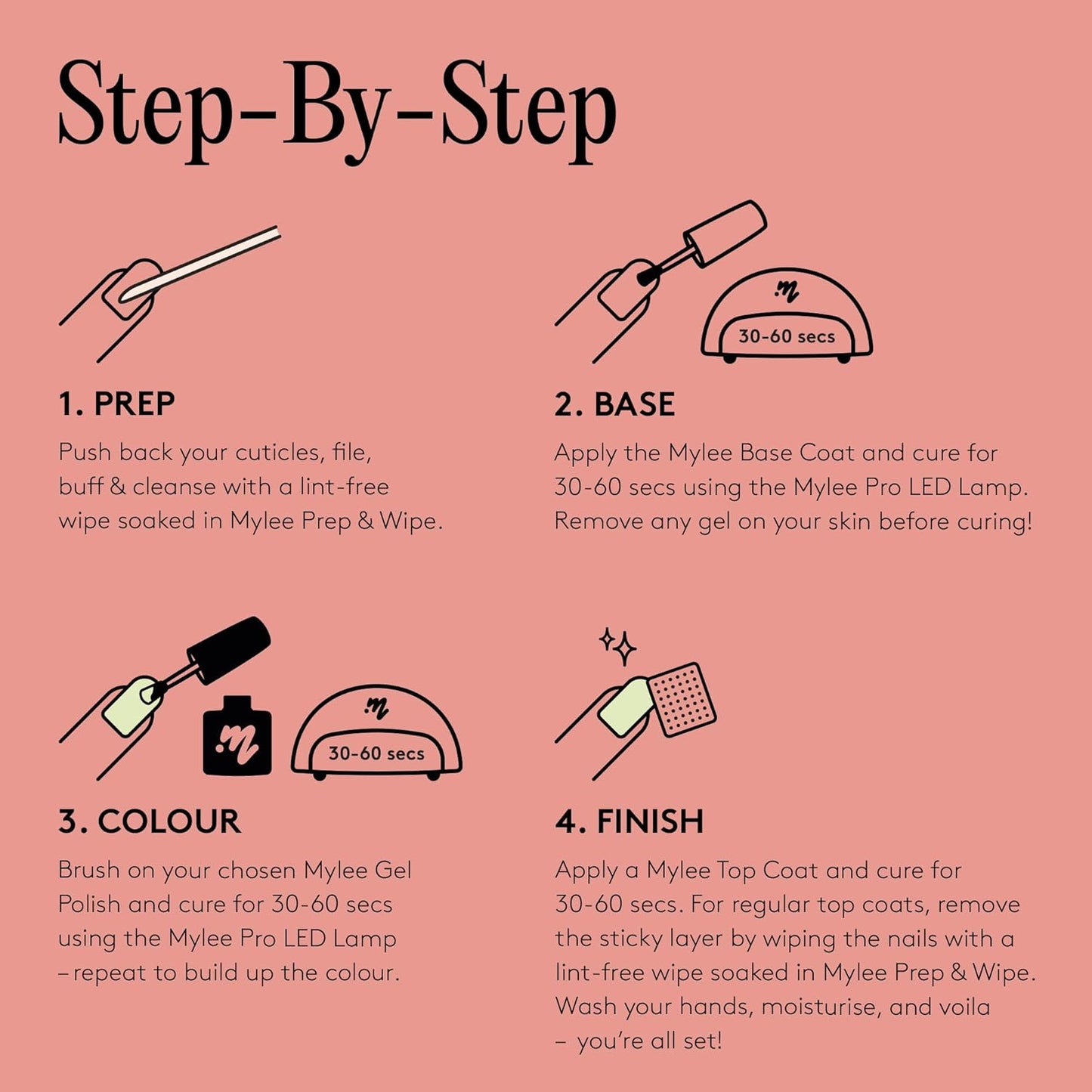 Mylee’s No‑Wipe Top & Base Coat – a quiet upgrade for your gel routine
