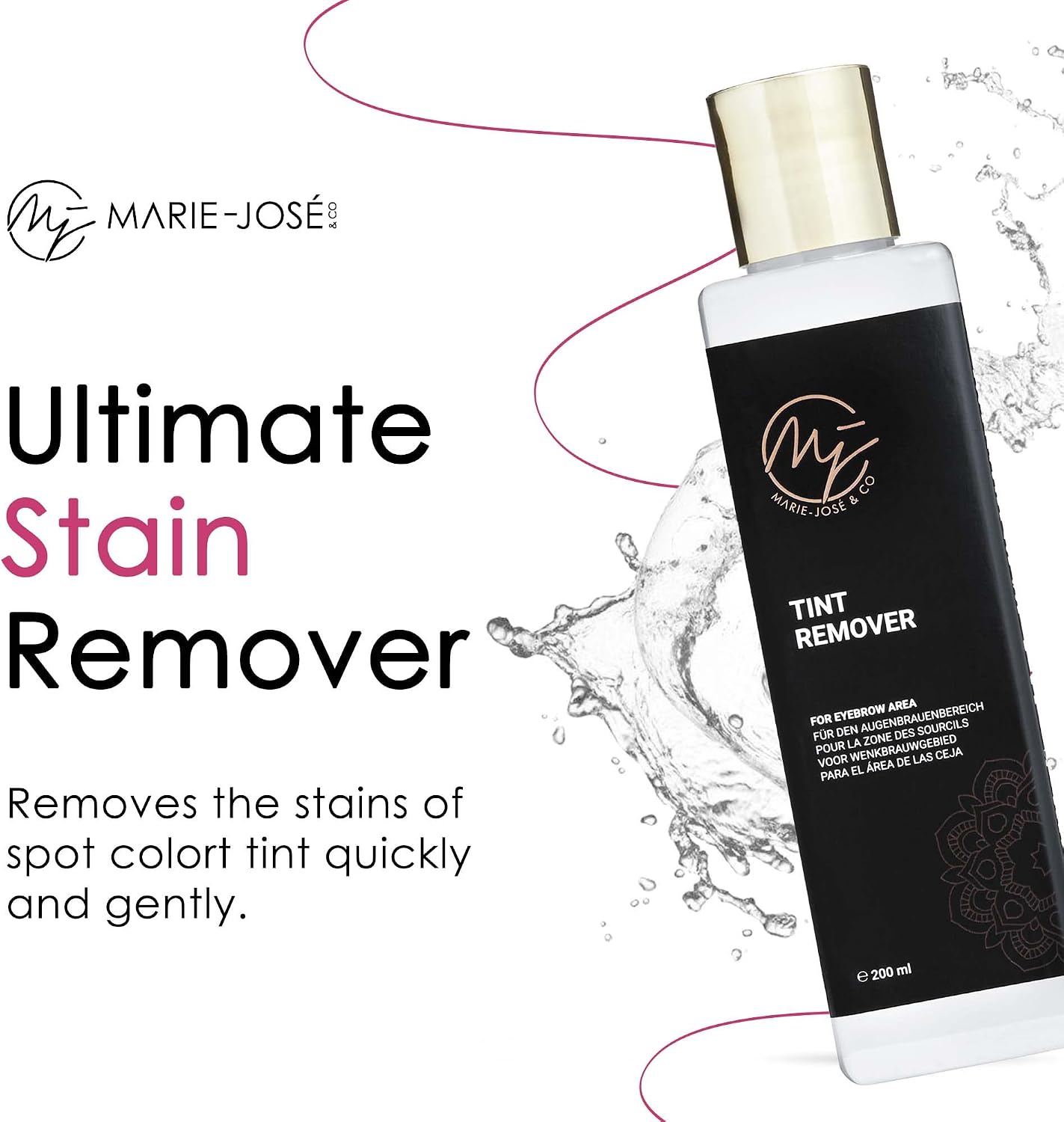 Hair Tint Remover - Stain Remover, Softly Removes Hair and Tint Color from skin - 200Ml