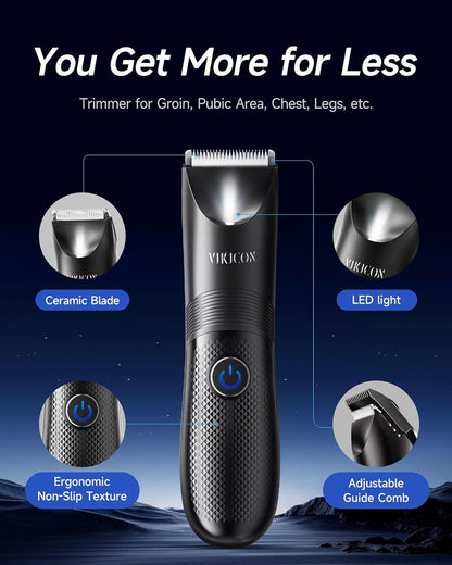 Why the VIKICON Men’s Body Trimmer Deserves a Spot in Your Bathroom