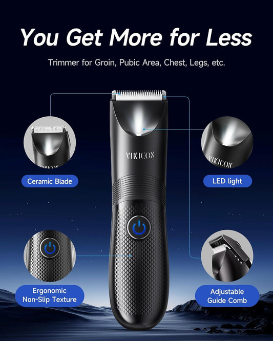 Why the VIKICON Men’s Body Trimmer Deserves a Spot in Your Bathroom