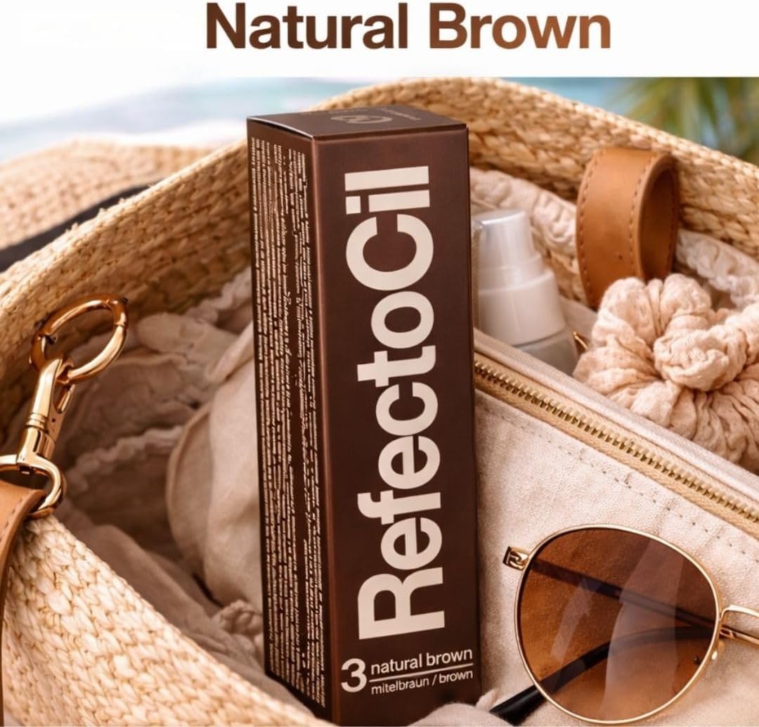 RafectoCil Cream Hair Dye - 3 Natural Brown 15ml