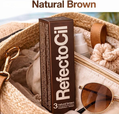 RafectoCil Cream Hair Dye - 3 Natural Brown 15ml