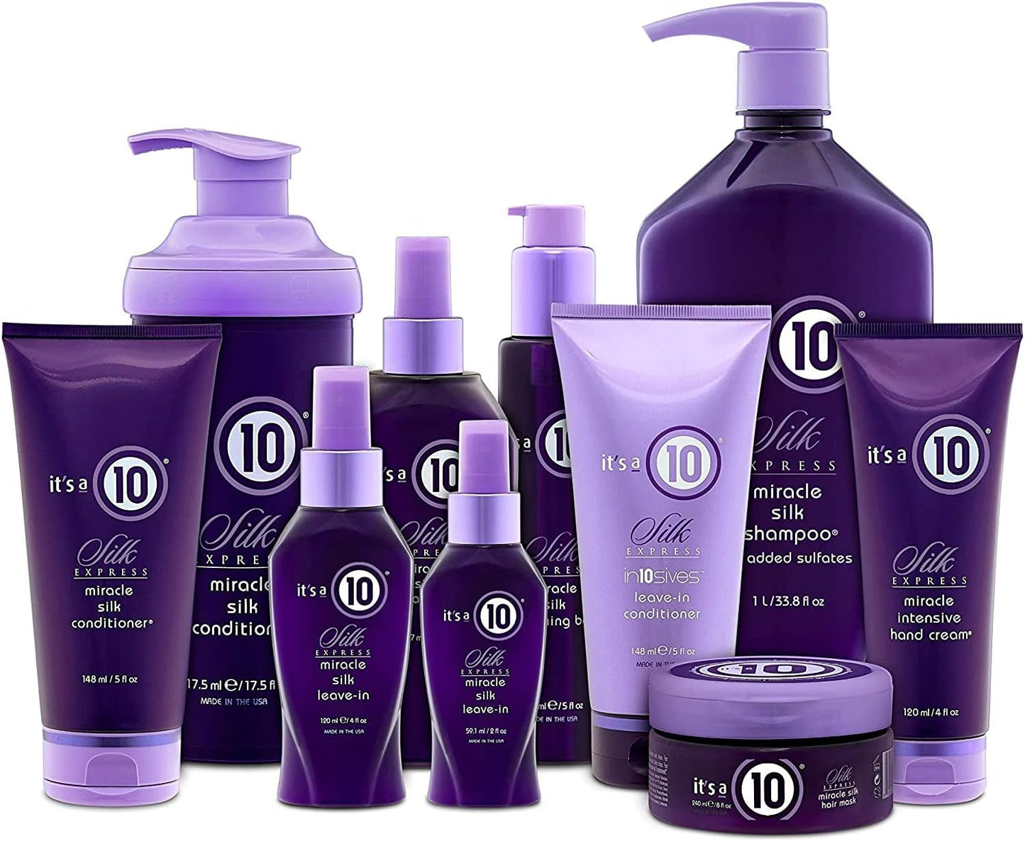 it's a 10 Silk Express Miracle Silk Leave-In 10 oz (Pack of 2)
