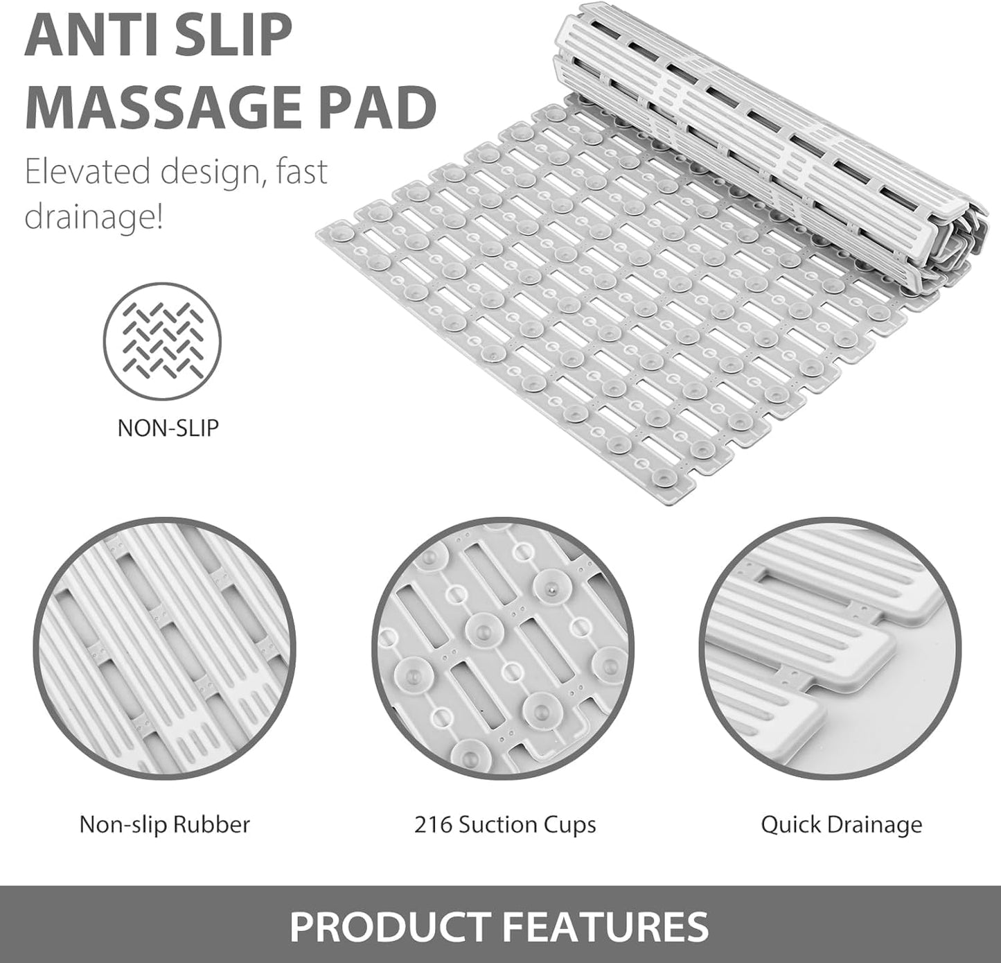 A Slip‑Free Step in the Shower