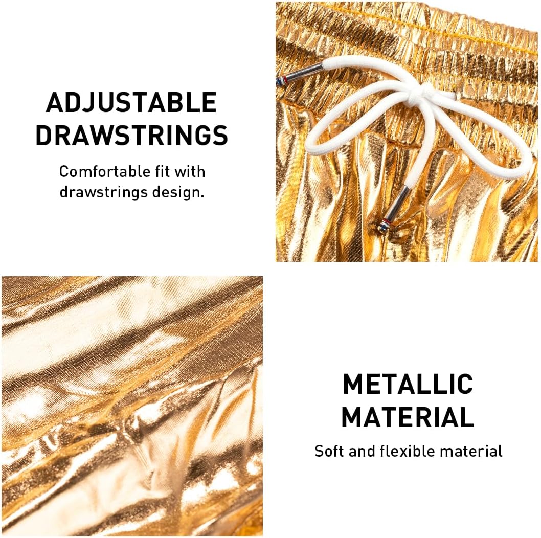 Why the Metallic Rave Shorts Might Just Be Your Next Party Staple