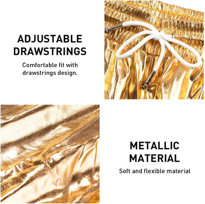 Why the Metallic Rave Shorts Might Just Be Your Next Party Staple