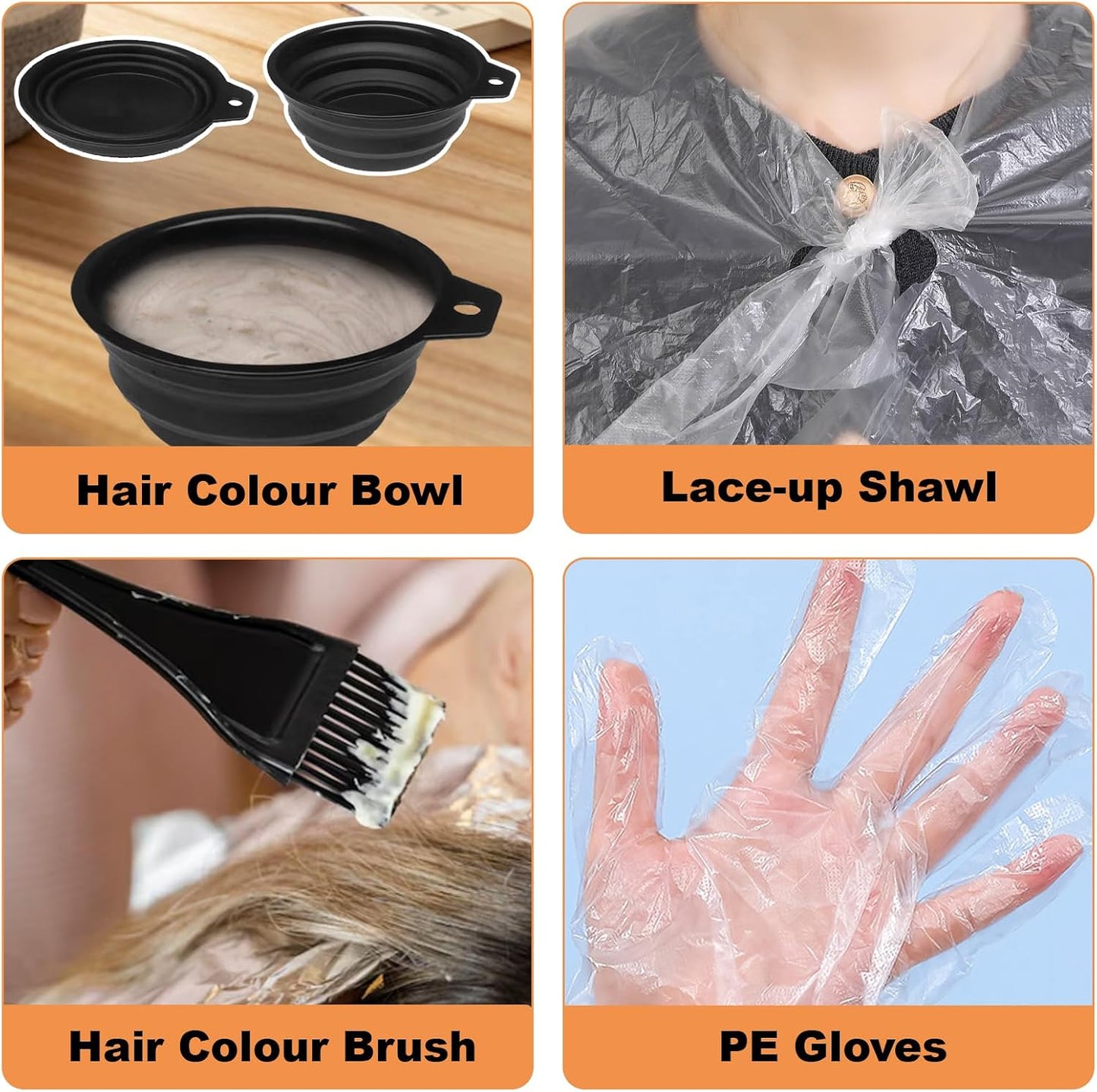 12 Pcs Highlighting Cap Kit Pre Drilled Hair Highlighting Kit | Reusable Silicone Cap Kit with Brush and Needle, Holes Opened Highlighting Frosting Cap for Women Girls