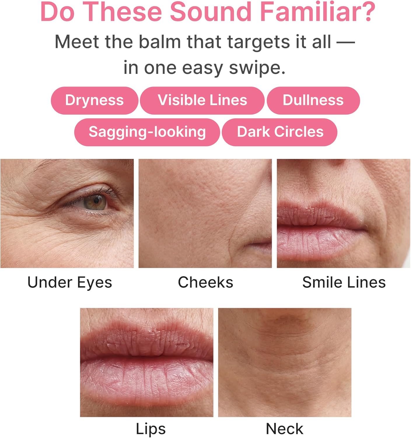 medicube PDRN Pink Collagen Volume Multi Balm Stick | Volufiline, PDRN, NAD, Collagen | Face &amp; Body Balm for Under-Eyes, Neck, Forehead, Smile Lines, Lips | Plumping, Radiance, Line Care | K-Beauty