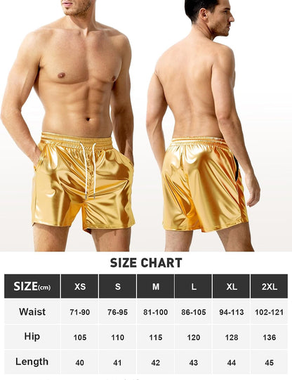 Why Those Metallic Shorts Might Be Your Next Party Staple