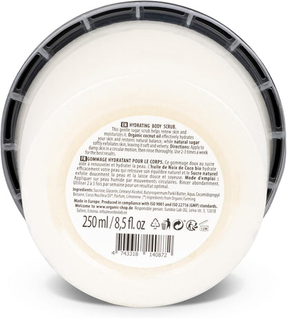 Organic Shop 250ml Body Scrub Hydrating Coconut