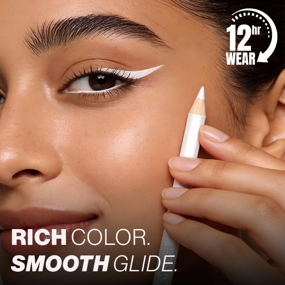 Wet n Wild, Color Icon Kohl Eyeliner Pencil, Eyeliner and Pencil for Eye-Makeup with an Intense and Hyper-pigmented Effect, Soft, Creamy and Easy-to-use Formula, You're Always White!