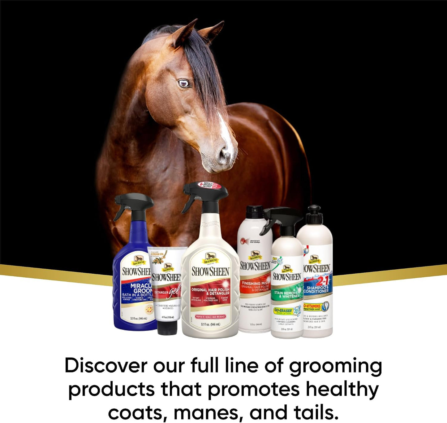 Absorbine 428781&amp;Nbsp; Show Sheen Detangler 118&amp;Nbsp; Ml