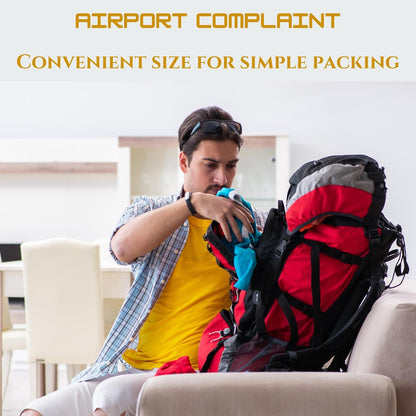 Travel Size Toiletries Essentials Set for Men, Holiday Mini Travel Toiletries Set, All In A Hubsidia Airport Approved Travel Bag