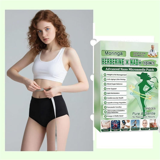 Slimming Patches for Weight Loss, Berberine Weight Loss Patches, Moringa X Berberine Patches, Suitable for All Skin &amp; Body Types (3Box)