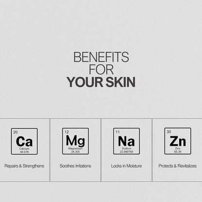 Purifying Dead Sea Black Mud Rich in Minerals - Detoxifies &amp; Revitalizes Skin - Magnesium, Potassium, Calcium - Free from Silicones, Parabens, Dyes - 500ml