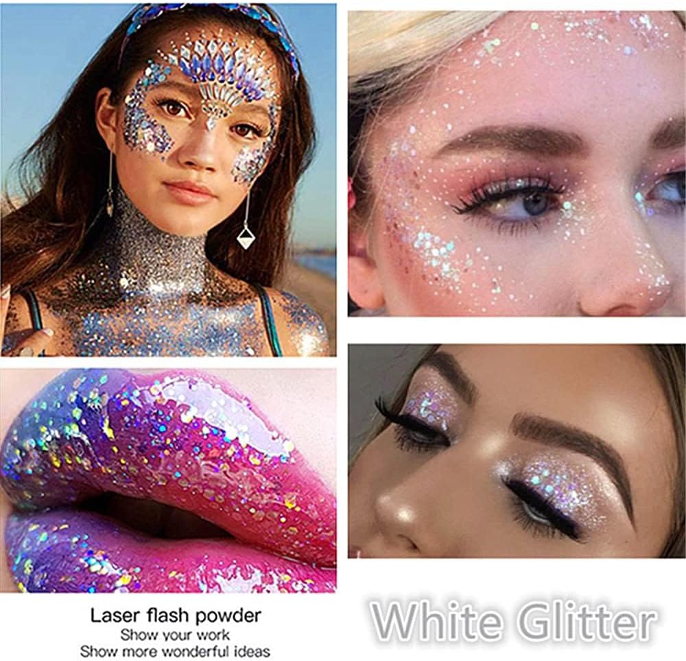 Why the Go Ho Clear White Face Glitter Gel is the Quiet Star of Festival Season