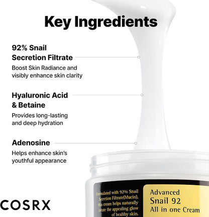 My Thoughts on COSRX Advanced Snail 92 All‑in‑One Cream