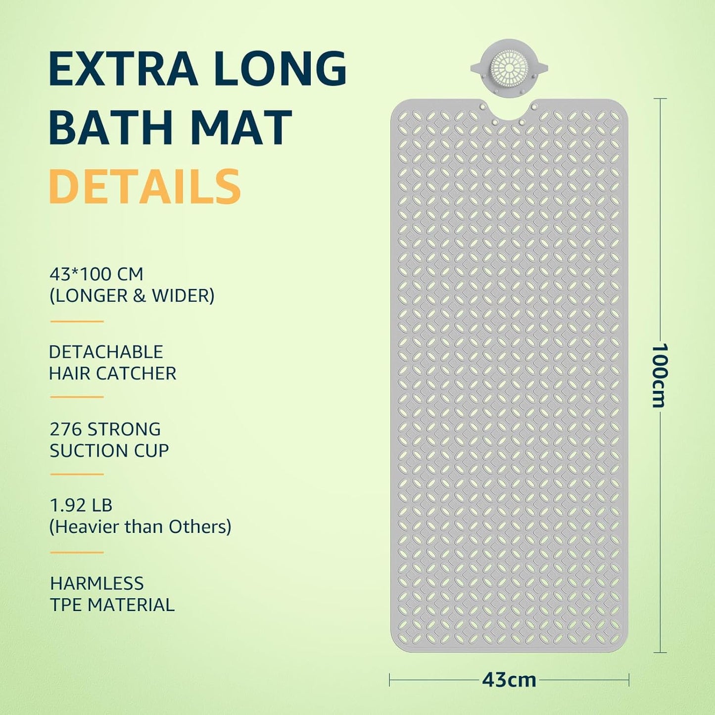 Stepping onto a Bigger, Safer Bath Mat